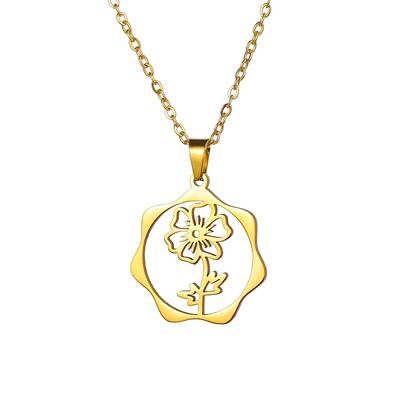 Stainless Steel Pendant Necklace