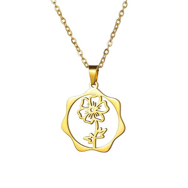 Stainless Steel Pendant Necklace