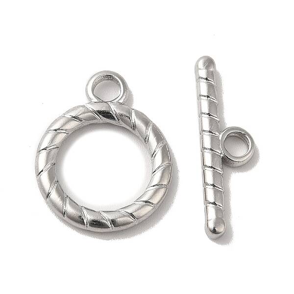 Non-Tarnish 304 Stainless Steel Toggle Clasps