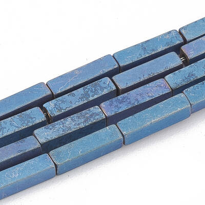 Electroplate Non-magnetic Synthetic Hematite Beads Strands