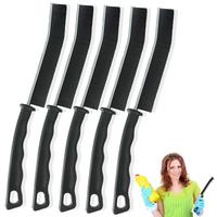 Spring Cleaning-5 Piece Heavy-Duty Crevice Cleaning Brush Set – Stiff Bristle Scrubber for Bathroom Tiles, Kitchen Grout, W...
