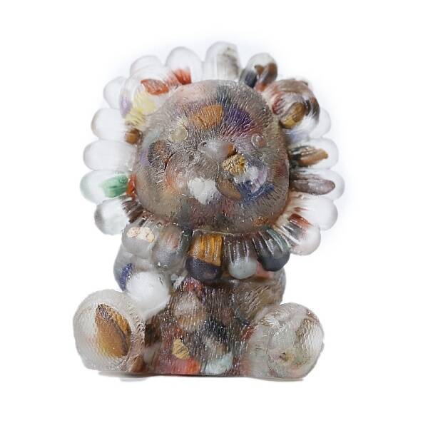 Resin Lion Display Decoration