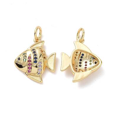 Brass Cubic Zirconia Pendants
