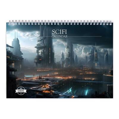 Sci Fi 2025 Wall Calendar