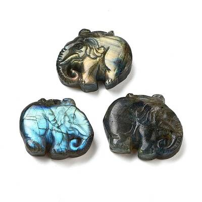 Natural Labradorite Carved Cabochons