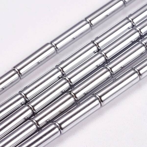 Non-magnetic Synthetic Hematite Beads Strands