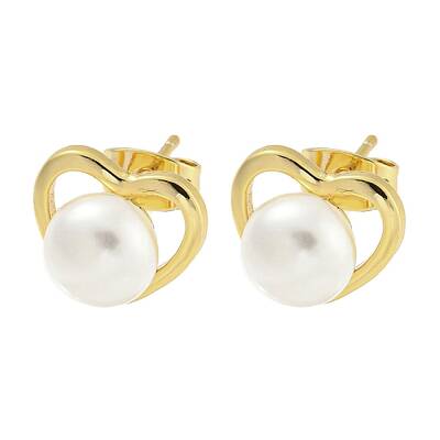 Brass Ear Studs