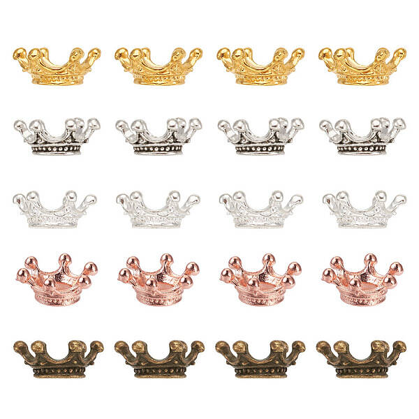 Tibetan Style Alloy Bead Caps