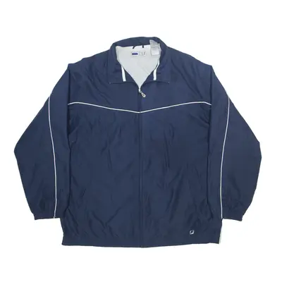 FILA Jacket Blue Mens 2XL