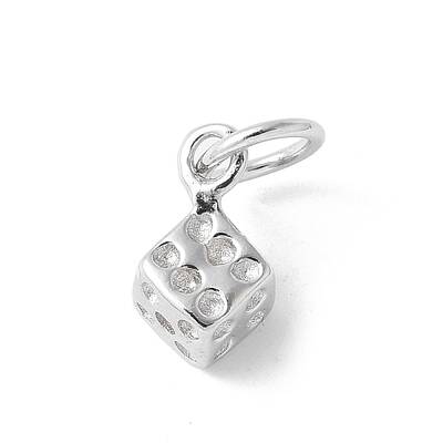 925 Sterling Silver Dice Charms