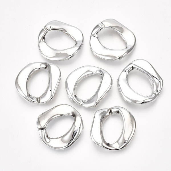 UV Plating ABS Plastic Linking Rings