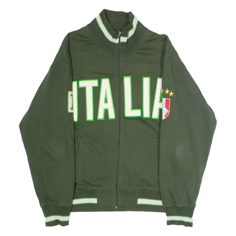 SABANI Italia Mens Track Jacket Green XL