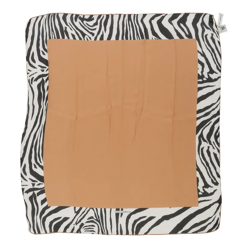 Dolce & Gabbana Scarf - No Size Orange Silk | Size: no size