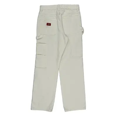 Dickies Carpenter Trousers - 29? Waist White Cotton