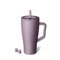 BrüMate Era 30oz Tumbler with Handle and Straw + Magnetic Straw Cover 2-Pack Bundle | 100% Leakproof Insulated Tumbler | Kee...