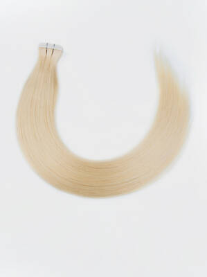 UNice Ash Blonde Human Hair Tape In Extension