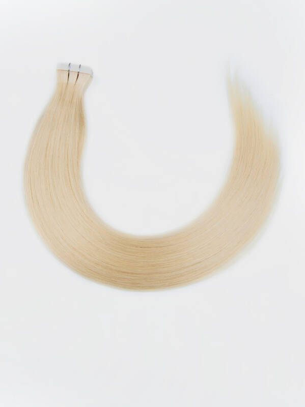UNice Ash Blonde Human Hair Tape In Extension