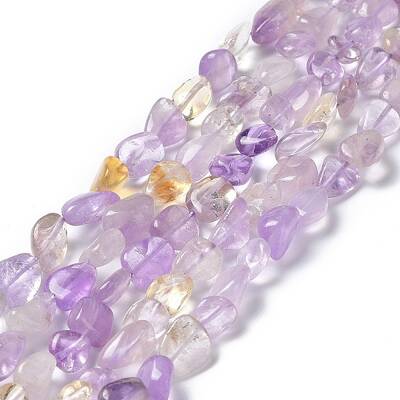 Natural Ametrine Beads Strands