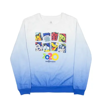 DISNEY Donald Duck Pluto Sweatshirt Blue Boys L