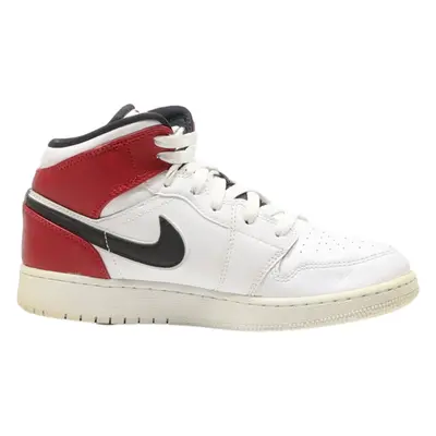 AIR JORDAN High Top Trainers White Synthetic Boys UK 5
