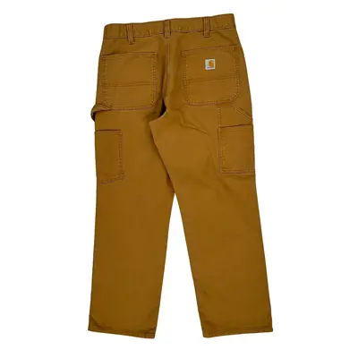 Carhartt Carpenter Trousers - 33? Waist Brown Cotton Blend
