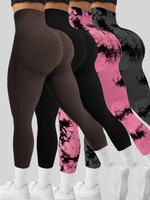 Women's Sports Leggings, Casual Comfy Breathable Seamless Skinny Pants for Yoga Gym Workout Running, Leggings for Women, Ladi...