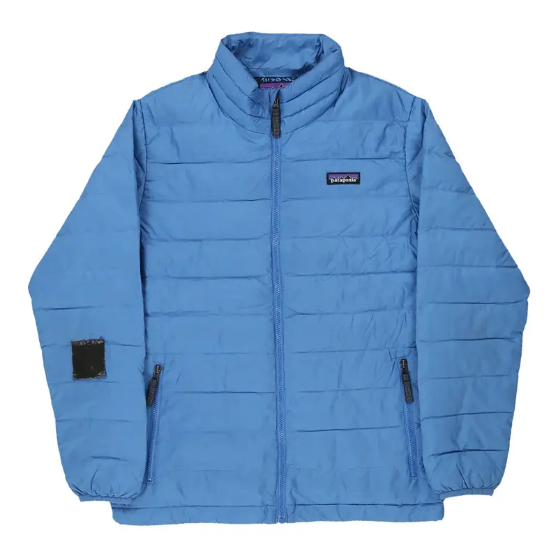 Age 12 Patagonia Puffer - Large Blue Polyester