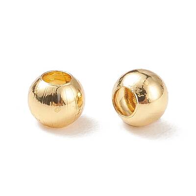 Rack Plating Brass Spacer Beads
