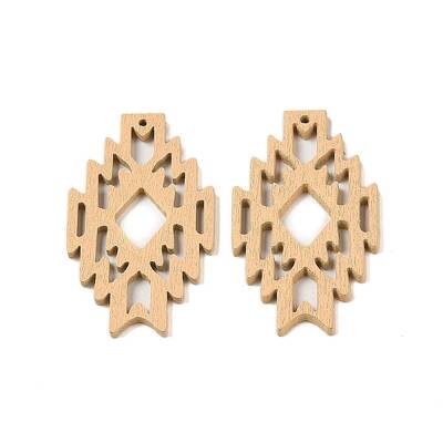Poplar Dye Wood Pendants
