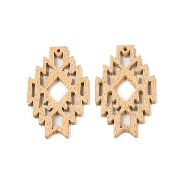 Poplar Dye Wood Pendants