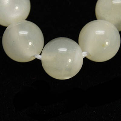 Natural White Moonstone Beads Strands