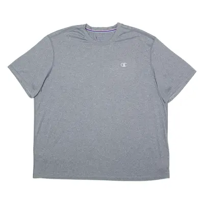 CHAMPION Mens T-Shirt Grey Crewneck 2XL