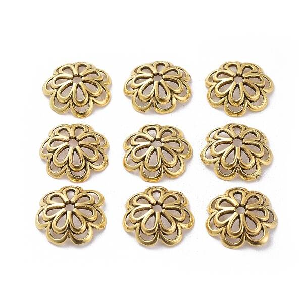 Alloy Fancy Bead Caps