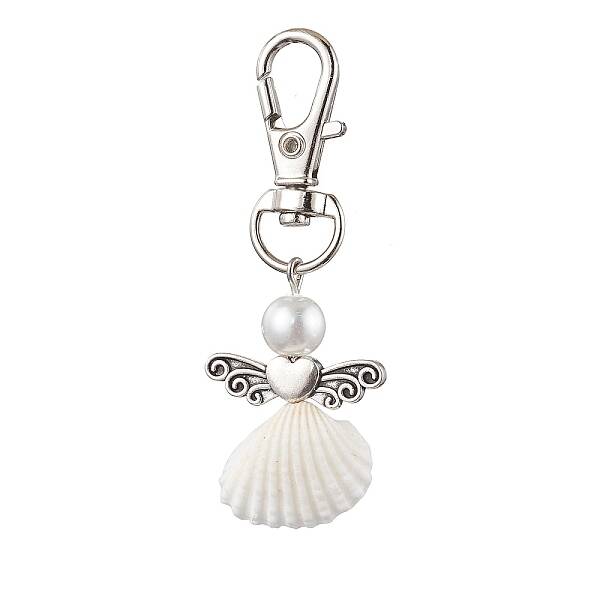 Angel Spiral Shell Pendant Decooration