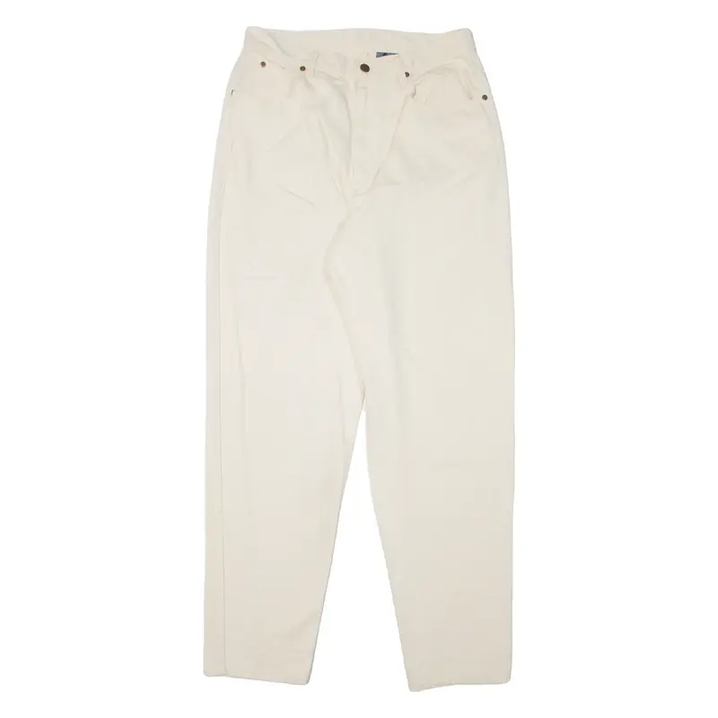 LIZWEAR Womens Jeans Beige Regular Mom W29 L31