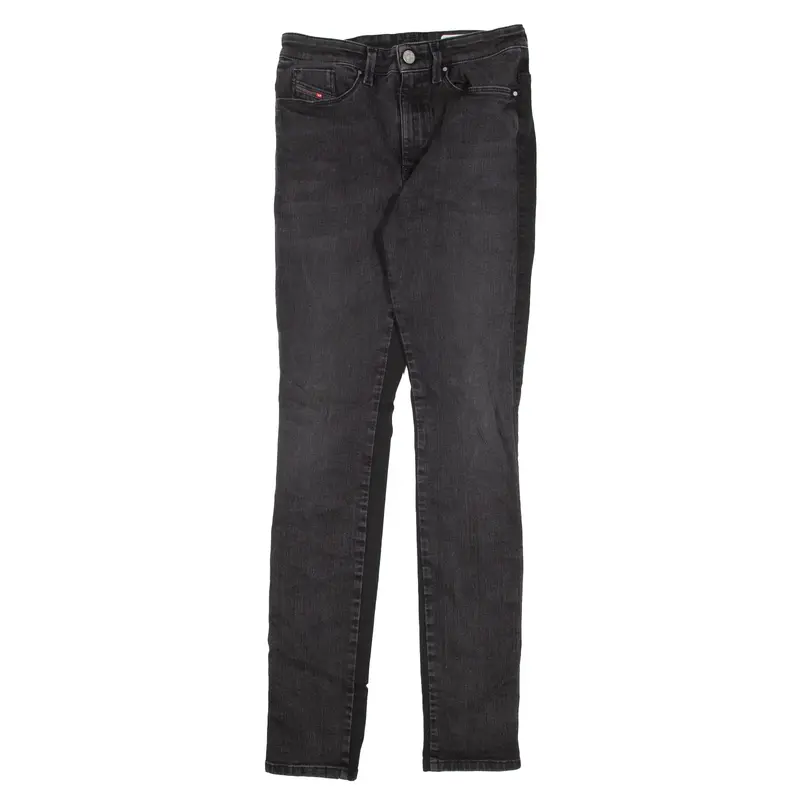 DIESEL Skinzee-High Jeans Black Denim Slim Skinny Womens W25 L30