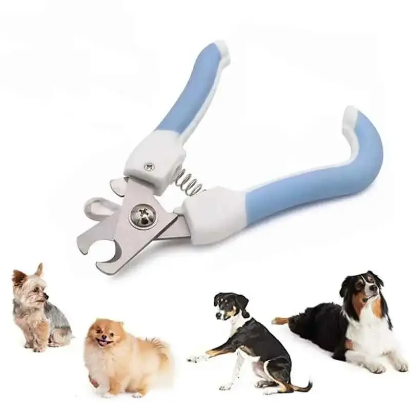 Pet Nail Clipper, 1 Count Dog Cat Nail Trimmer, Labor-Saving Nail Clipper, Convenient Dog Grooming Supplies