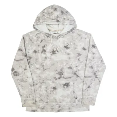 HOLLISTER Tie-dye Mens Grey Hoodie M