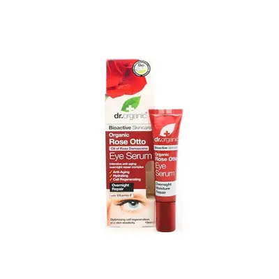 Dr Organic Rose Otto eye serum 15ml