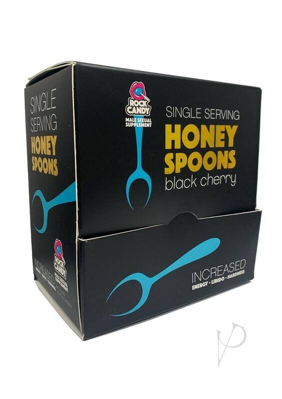 Rock Candy Honey Spoons Blk Cherry 24/dp