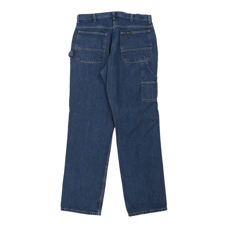 Key Carpenter Jeans - 34W 34L Blue Cotton