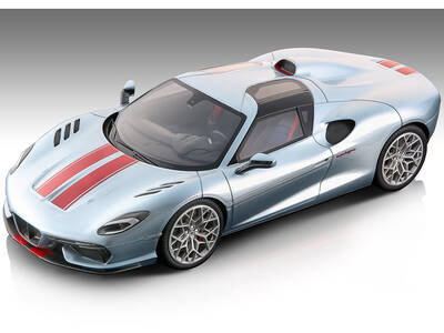 2021 Touring Superleggera Arese RH95 Silver Metallic with Red Stripes \