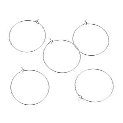 316L Surgical Stainless Steel Hoop Earring Findings