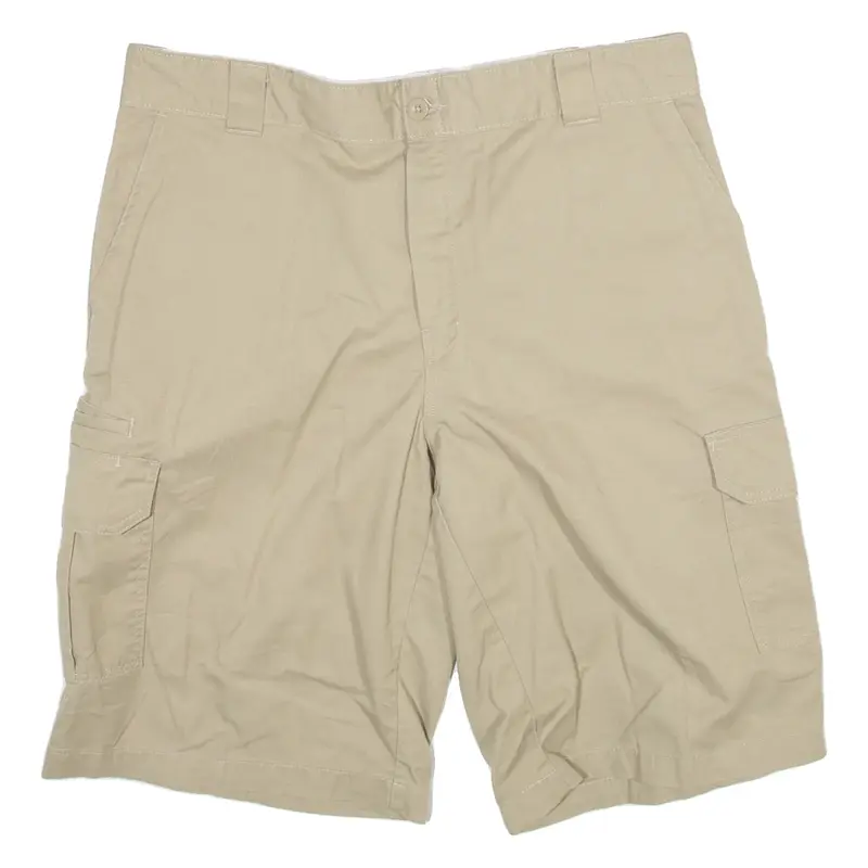 DICKIES Mens Cargo Shorts Beige XL W38