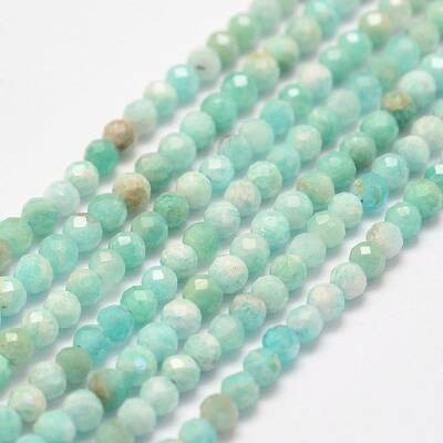 Natural Amazonite Bead Strands