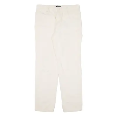 RESET Boys Corduroy Trousers Beige Slim Tapered W30 L28
