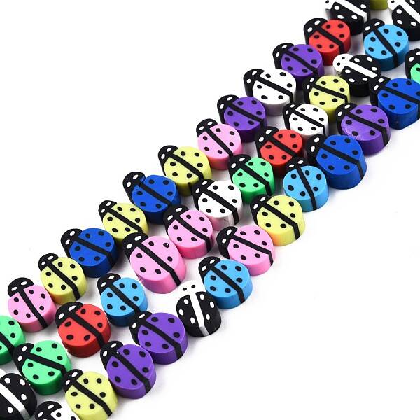 Handmade Polymer Clay Beads Strand