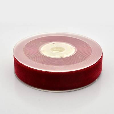 Polyester Velvet Ribbon for Gift Packing and Festival Decoration
