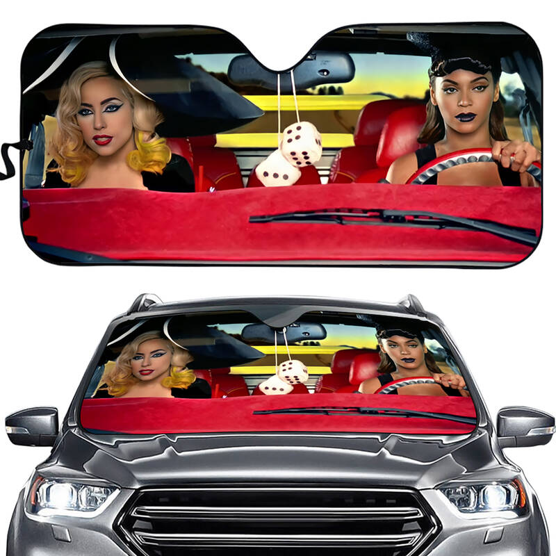 Ld Ga Telephone Car Sunshade Beyoce Car Sunshade