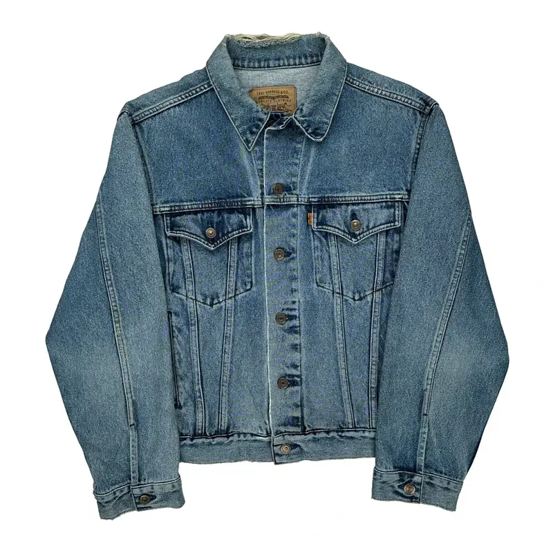Levis Denim Jacket - Large Blue Cotton